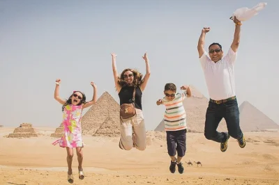 Feel the desert sun at giza’s pyramids, meet the sphinx up close, and wander ancient saqqara on a private day trip from cairo. includes pickup, entry, and lunch.