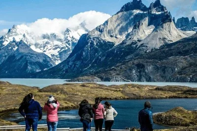 Feel the wild side of torres del paine & milodon cave on a full-day tour from puerto natales. includes shuttle pickup, local guide, short hikes, and lunch by the lake.