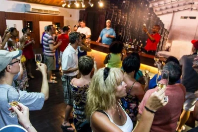 Start your barbados day with a guided mount gay rum tasting, signature cocktails, and local history at the visitor center. includes welcome drink and expert host.