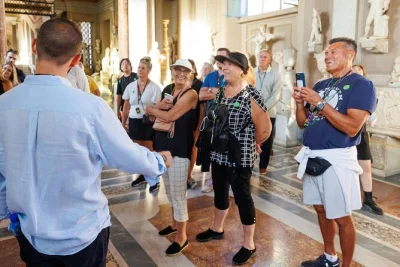 Feel the quiet magic of rome’s vatican museums and sistine chapel in the late afternoon, with an easy-going guide and fewer crowds. includes headphones and expert tour leader.