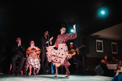 Feel the pulse of seville with a flamenco show, local tapas dinner, and spanish wines. small group tour with english-speaking guide and all tastings included.