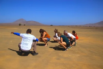 Swim with lemon sharks, float in pedra de lume’s salt crater, and taste cape verdean lunch. includes hotel pickup, private guide, and all transport.