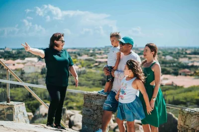 Feel aruba’s contrasts on a half-day tour—california lighthouse, gold mill ruins, rock formations & aloe factory. includes hotel pickup & local guide.