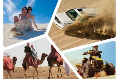 Feel the rush of qatar’s dunes with dune bashing, sandboarding, and a camel ride—plus optional quad biking. includes pickup and local guide for a seamless day.