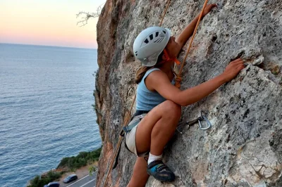 Feel the limestone under your hands in leonidio, climb epic red cliffs with an instructor, and soak up the sea air—gear included, just bring your courage.