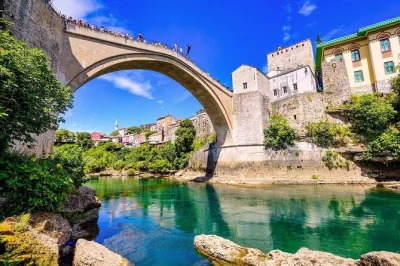 Feel the spray at kravice waterfalls, wander mostar’s old bridge, and taste centuries-old salt in ston—all with a local guide and hotel pickup included.