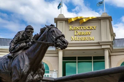 Feel the thrill at churchill downs with a guided track visit, immersive derby film, and interactive exhibits at the kentucky derby museum. includes museum entry.