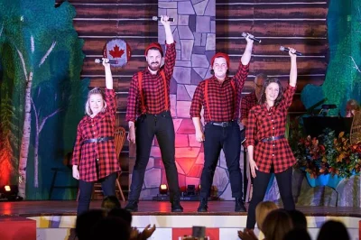 Sing along to canadian hits in ottawa, enjoy a 5-course family-style dinner served by costumed performers, and meet mounties and anne of green gables. wheelchair accessible.