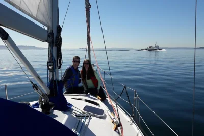 Feel the wind and city fade as you sail puget sound from seattle with a local guide, see mount rainier, spot seals, and bring your own drinks—private group tour.