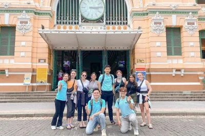 Feel the pulse of saigon on a motorbike tour led by local students, taste street snacks at ho thi ky flower market, and see thien hau temple. includes pickup.