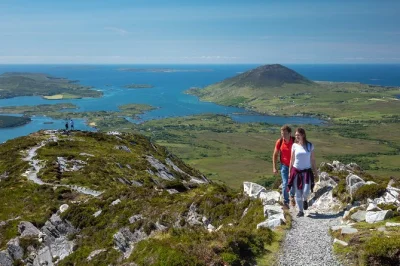 Feel the wild side of ireland on a galway to connemara day trip, with hikes in the park, stories from your guide, and a stroll along salthill promenade. includes transport.
