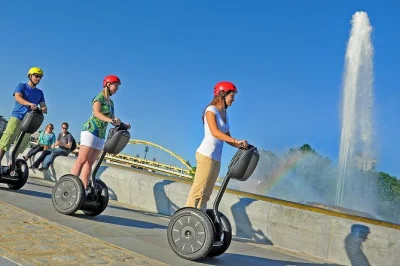 Glide through pittsburgh’s bridges, market square, and riverfronts on a guided segway tour. includes bottled water, training session, and local insights—book your spot.