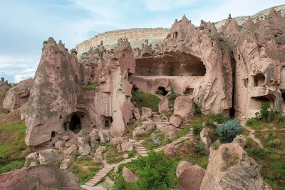 Start your cappadocia day trip with fairy chimneys, zelve open-air museum, and a hands-on pottery workshop. includes lunch, entrance fees & local guide.