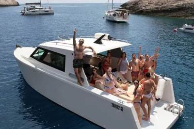 Start your split adventure with a speedboat ride to the blue cave, swim at budikovac, relax on pakleni islands, and wander hvar town. includes pickup.