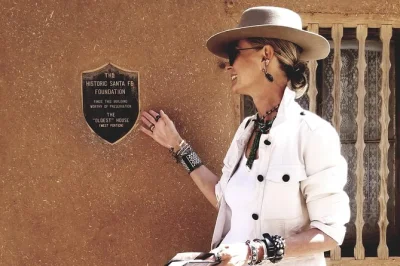 Start your santa fe morning with a guided architecture walk, exploring historic eastside neighborhoods and three unique styles, ending with gruet champagne tasting.