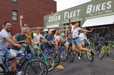 Feel nashville’s rhythm on a small-group e-bike tour, riding past ryman auditorium, the state capitol & country music hall of fame. includes local guide & drinks.