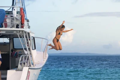 Step onto the tobias boat for a half-day icacos island tour with snorkeling, deli buffet lunch, and drinks included. small group, local guide, easy booking.