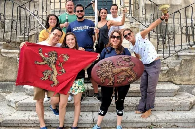 Step into king's landing in dubrovnik, handle real game of thrones props, and explore filming sites with guides who were extras. small groups, includes gift map.