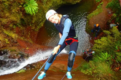 Feel the rush of canyoning in madeira’s wildest spots—abseil waterfalls, swim natural pools, and slide ancient rock chutes. all equipment and photos included.