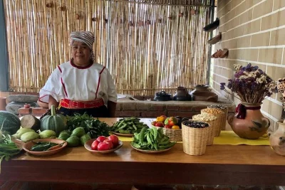 Spend a day in oaxaca learning to cook mole and tortillas at minerva’s home, with a market visit for fresh ingredients, snacks, mezcal, and family warmth.
