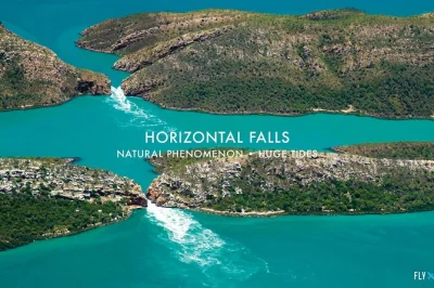 Feel the kimberley’s wild beauty from above, fly over horizontal falls, land at cygnet bay pearl farm for a fresh barramundi lunch, and cool off in the infinity pool.