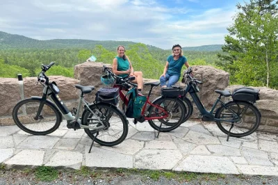 Feel the wind on acadia’s carriage roads by premium ebike, with a local guide, small group size, and stops at jordan pond house, eagle lake, and bubble pond.