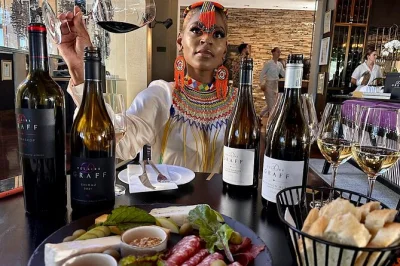 Sip premium wines in stellenbosch & franschhoek, enjoy a gourmet lunch with cheese pairing, and travel in comfort with hotel pickup on this cape winelands tour.