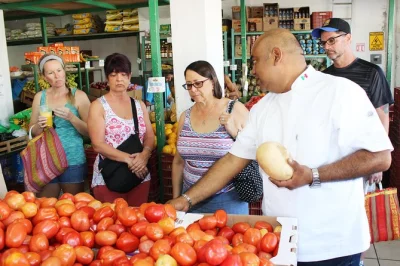 Step into puerto vallarta’s markets, make tortillas at a local factory, then cook & share a homemade feast in chef enrique’s kitchen. includes market transfer.