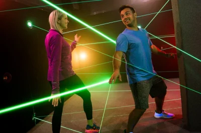 Feel the thrill at fritz’s adventure in branson with all-day park entry, indoor treetop courses, ziplines, and giant slides. includes flexible come-and-go access.