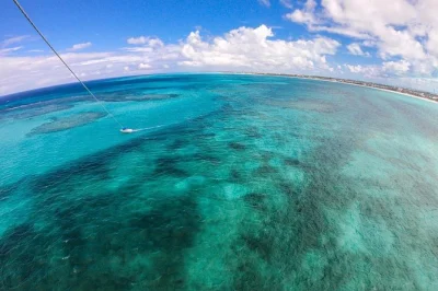 Erlebe grace bay aus der vogelperspektive mit einem privaten parasailing in turks & caicos. familienfreundlich, sicher und inklusive gratis-fotos. jetzt dein abenteuer buchen!