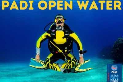 Certificati come padi open water diver a costa adeje: corso di 4 giorni con istruttore privato, immersioni in barca e attrezzatura completa inclusa. immergiti fino a 18m ovunque nel mondo.