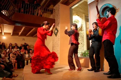 Step inside seville’s casa de la memoria for a raw, intimate flamenco show in a 15th-century palace. no microphones, no distractions—just pure tradition. reserve your seat early.