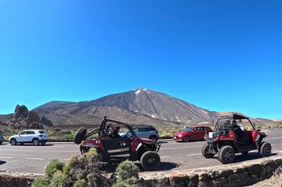 Recorre en buggy el parque nacional del teide, descubre los roques de garcía, el pino gordo y disfruta de paradas guiadas con recogida en los cristianos y costa adeje.