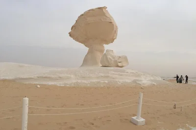 Entdecken sie Ägyptens bahariya-oase, die schwarze wüste und die weiße wüste auf einer 2-tägigen geführten tour ab kairo. inklusive camping, mahlzeiten und einzigartigen wüstenerlebnissen.