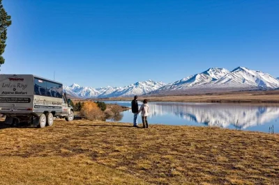 Feel the wind at mount sunday, pose with movie props, and share a picnic lunch with sparkling wine on this lord of the rings day trip from christchurch. includes pickup.