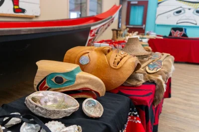Feel the energy of ketchikan with a live lumberjack show, tlingit art at saxman native village, and a hands-on alaskan tasting menu—all with easy transport included.