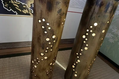 Taiki, lanterne in bambù e laboratorio privato con guida locale. crea la tua lanterna artigianale e scopri le tradizioni giapponesi del bambù con tutti gli strumenti inclusi.