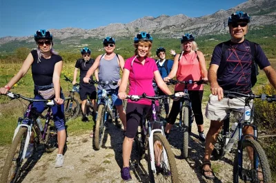 Cycle through konavle valley from dubrovnik, visit Đivanović watermill, franciscan monastery, and enjoy wine tasting on this local biking adventure.