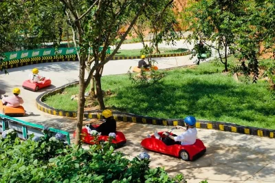 Feel the rush with dalat go karting, explore mongoland’s fantasy world, sip local coffee in highland plantations, and visit linh an pagoda—all with pickup.