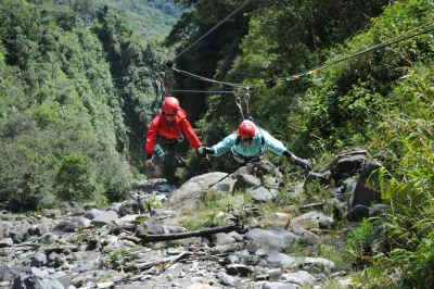 Vivi l’esperienza del zip lining a baños con guide esperte, panorami mozzafiato e circuiti unici. scegli la tua avventura per una giornata indimenticabile in ecuador.