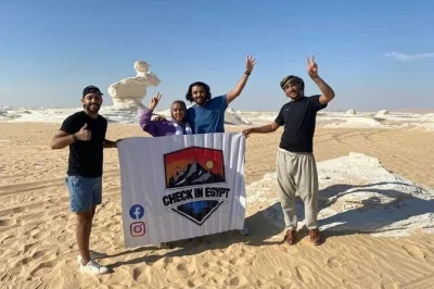 Experience egypt’s white & black deserts on a private 2-day tour. camp under the stars, visit crystal mountain, and soak in bahariya oasis hot springs.