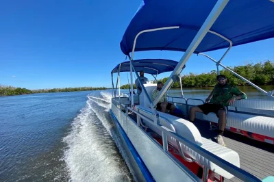Descubre la naturaleza salvaje de florida en un tour por las 10,000 islands: avista delfines, manatíes y explora islas vírgenes con un capitán de la guardia costera. encuentro en la marina incluido