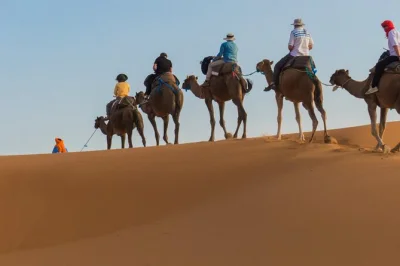 Experience a 3-day sahara trip from marrakech to merzouga. camel trek, sleep in a desert camp, visit ait ben haddou & dades valley. daily departures.