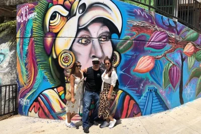 Discover medellín’s comuna 13 street art, ride the metrocable, and meet locals on this private graffiti tour. hotel pickup, guide, and all fees included.