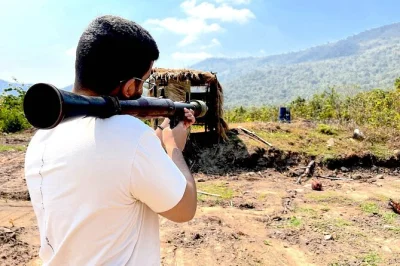 Phnom penh, campo de tiro com instrutores experientes, transfer do hotel e variedade de armas. reserve já sua aventura segura e guiada.