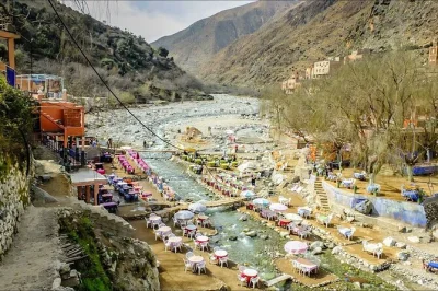 Discover berber villages, waterfalls, and an argan oil cooperative on a private ourika valley day trip with local guide and air-conditioned transport. book now.