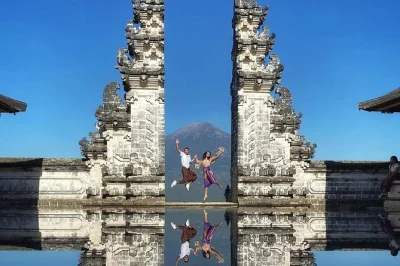 Besuchen sie den lempuyang-tempel, das berühmte tor zum himmel, und erkunden sie den wassergarten tirta gangga auf einer privaten bali-tour mit transport und lokaler führung.