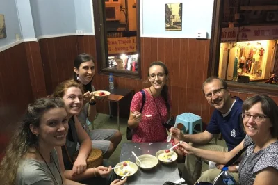 Sample eight classic vietnamese street foods in hanoi’s old quarter with a us-educated local guide. includes bottled water and accessible for all travelers. book now.