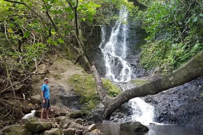 Pedal rainforest roads, hike sacred oahu trails, and snorkel near diamond head with a local guide. includes gear and pickup. book your adventure today.