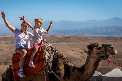 Ride camels at sunset, feel the rush of quad biking, and share a moroccan dinner show in agafay desert. includes pickup and local guide. book now.